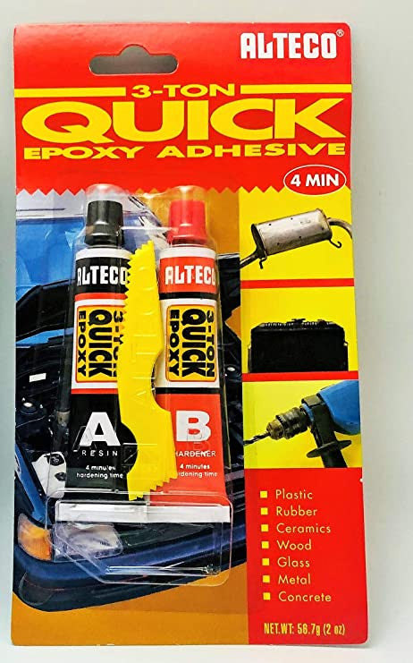 Colle 2 tubes epoxy 3t a/b gm 1ch (c/ 12 pcs) ** ALTECO