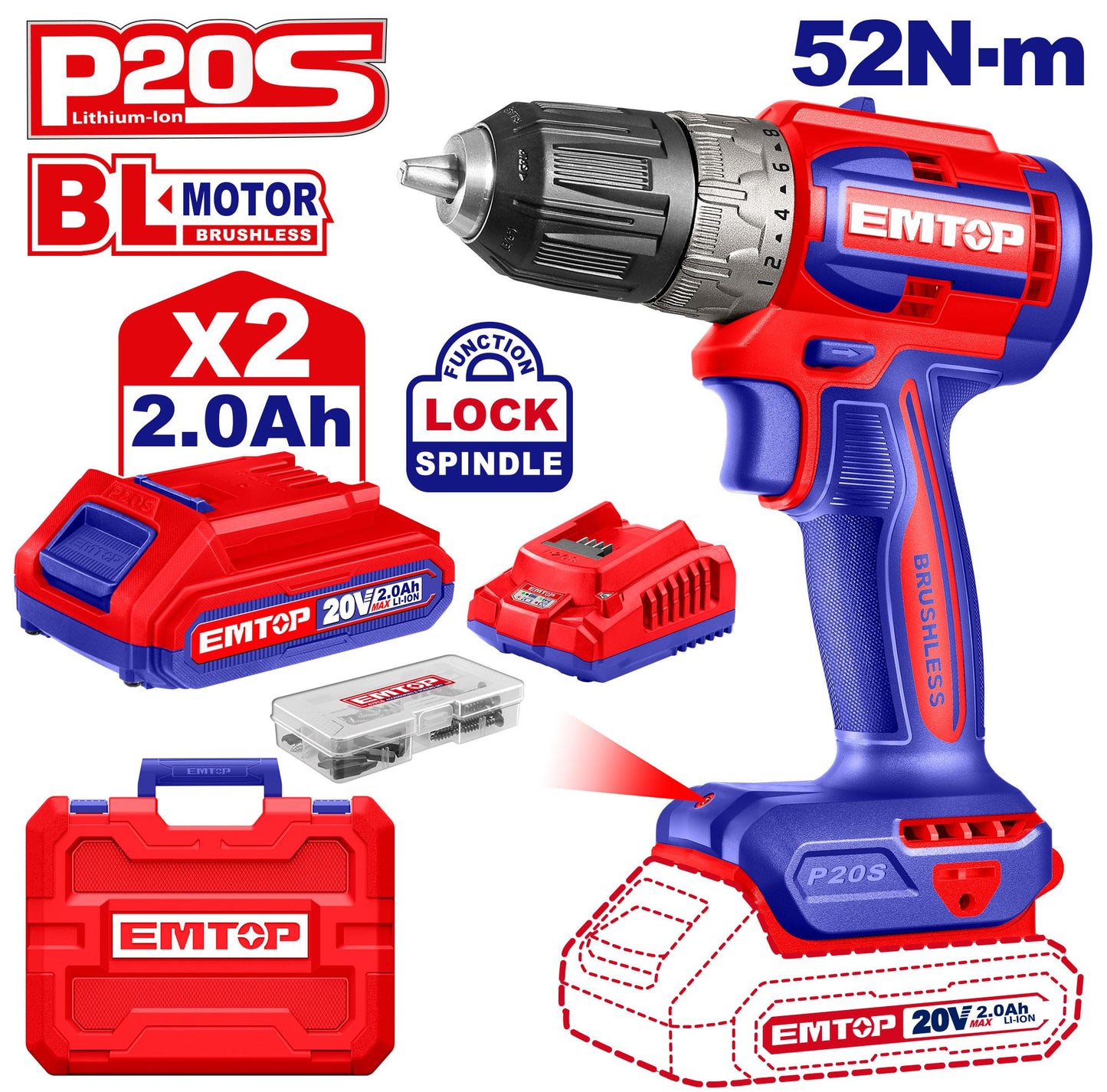 ECDL20453 img Visseuse sans fil sans balais