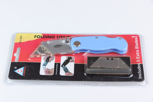 Cutter pliant sur cart xj-208 (05 lames) ** NEWSD