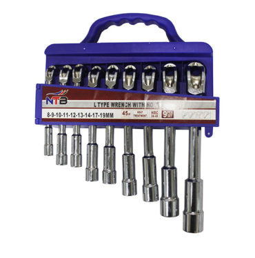 Jeu de cles a pipe 09 pcs ** NTB