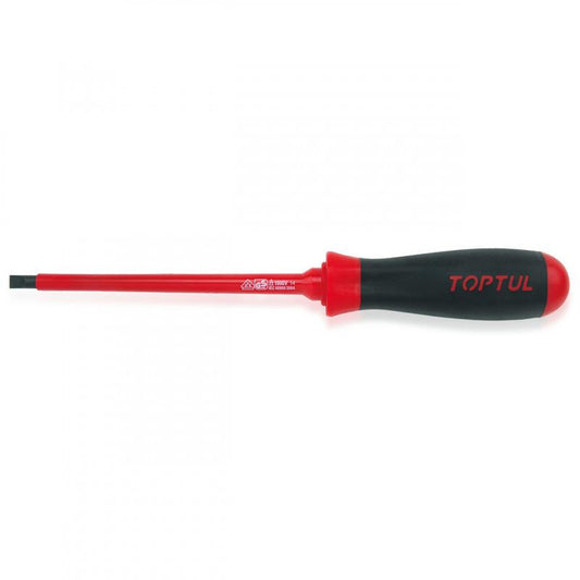 Tournevis isolant 1000 V (-) 4 x 100 MM Réf: FAEB0410 ** TOPTUL