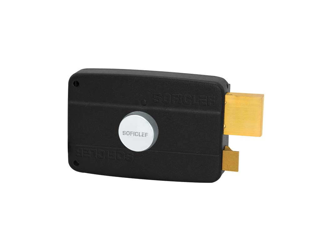 Serrure à bouton 140mm