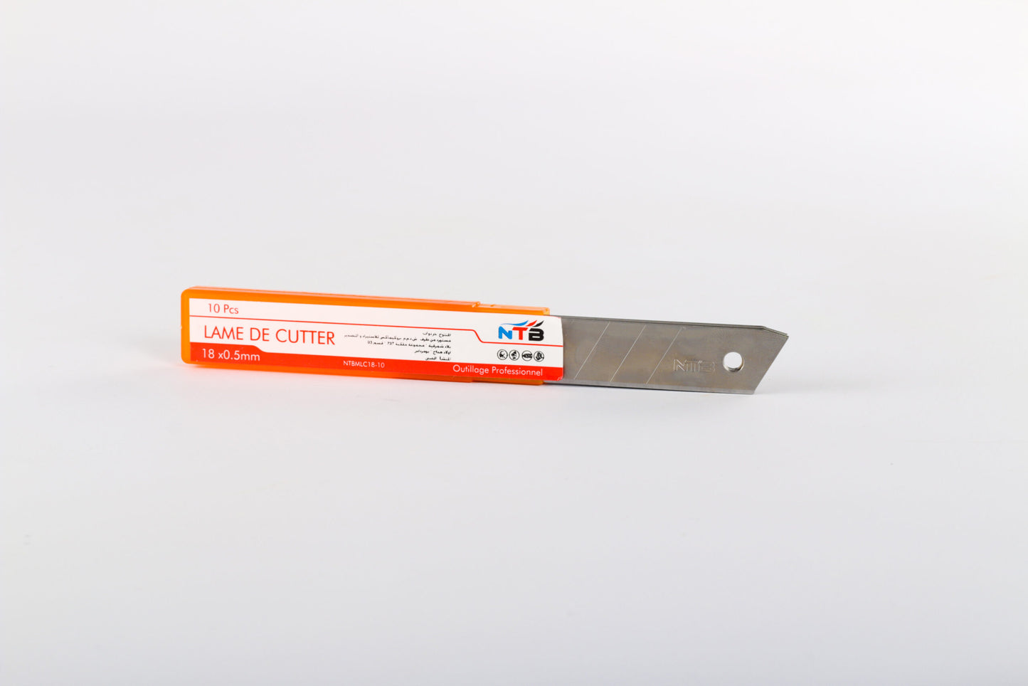 Lame cutter 18mm gm boite 10 pcs ** NTB