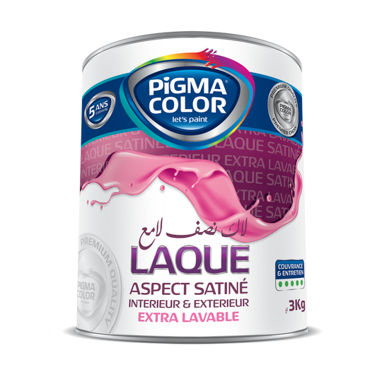 Laque Aspect satinée