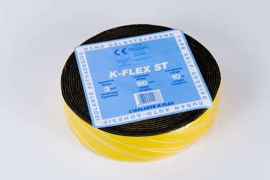 Bande d’isolation isolflex ( 50 mm x 3 mm x 10 m) (24pcs) italy ** K-FLEX