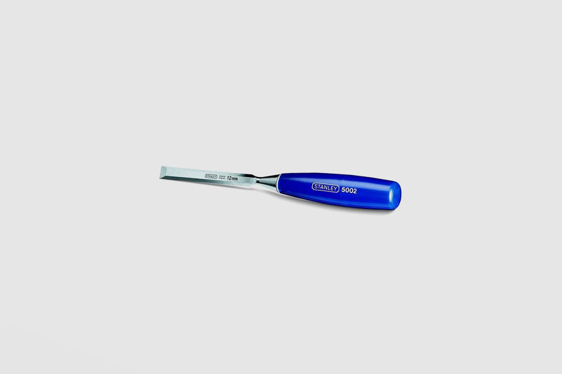 Ciseau a bois manche bleu 14 mm 16 542 ** STANLEY
