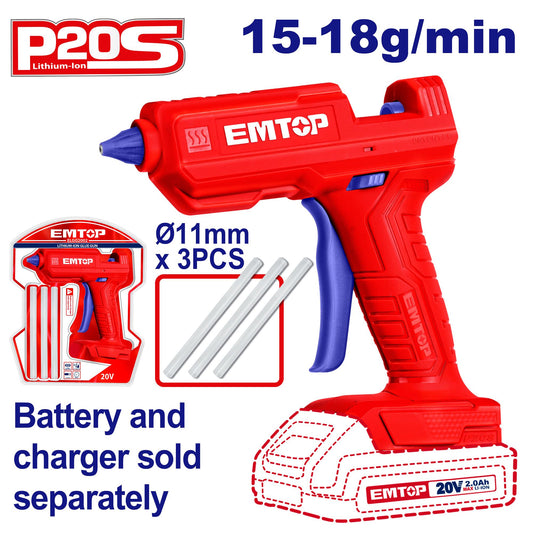 ELGG2002 Pistolet à colle sans fil