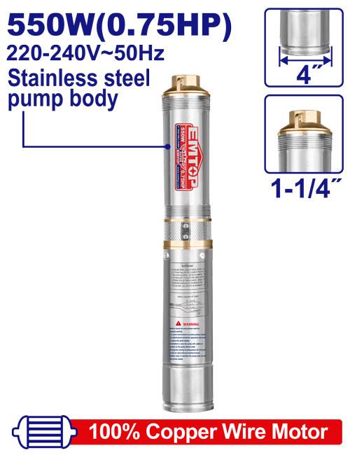 EWPPD05501 Pompe De Puits Profond De 4"