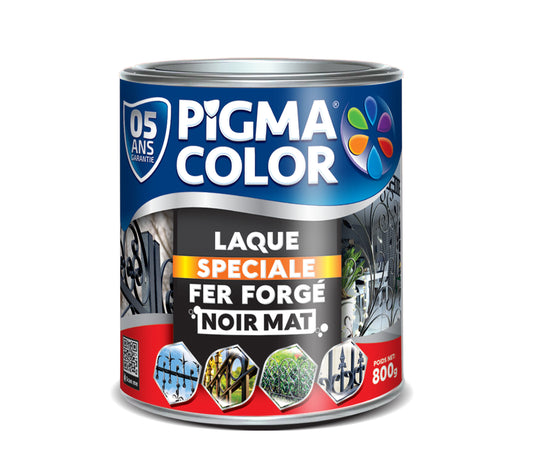LAQUE SPECIALE FER FORGER NOIR MAT