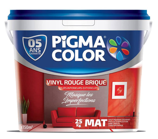 Vinyl rouge brique
